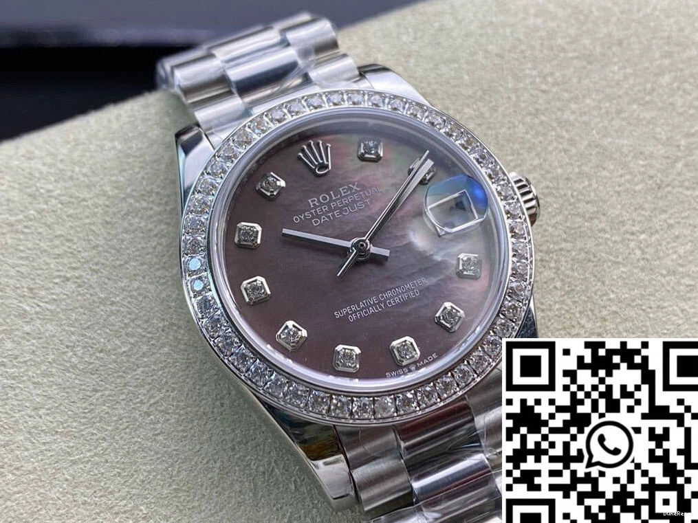 31MM Rolex Factory Datejust M178384-0019 EW Diamond-set Dial 0719